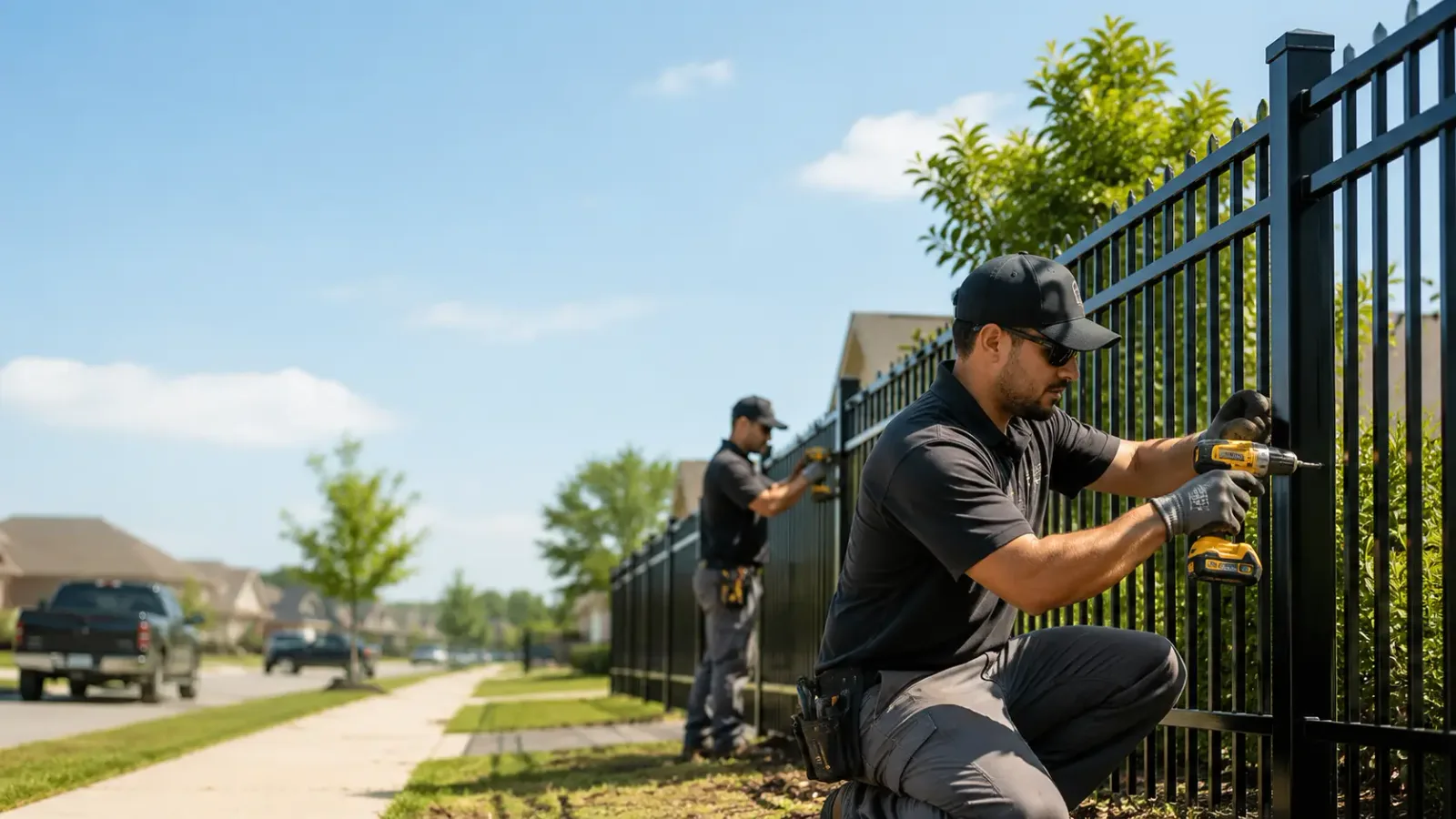 Metal Fence Installation in California